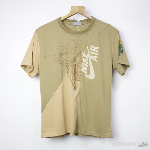 Travis Scott Cactus Jack x Jordan Khaki T-shirt